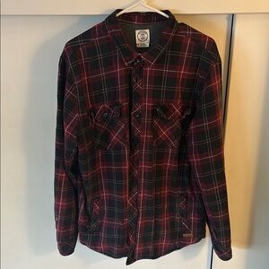 Red and Black Plaid Flannel
